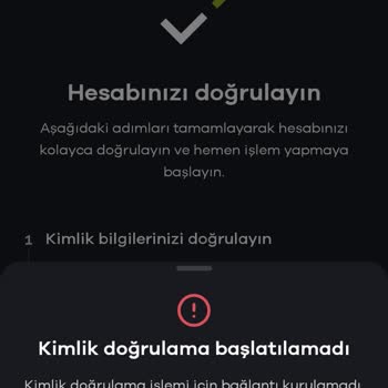Paribu'da Kimlik Doğrulama Sürecinde Sürekli Hata Ve Destek Eksikliği