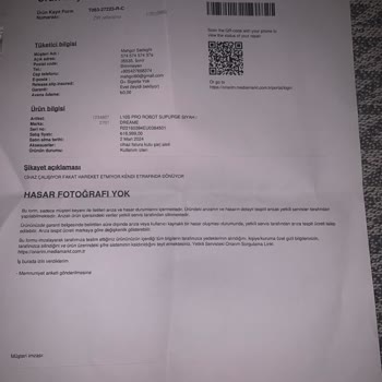 Garanti Kapsamında Olması Gereken Arızaya Ekstra Ücret Talebi