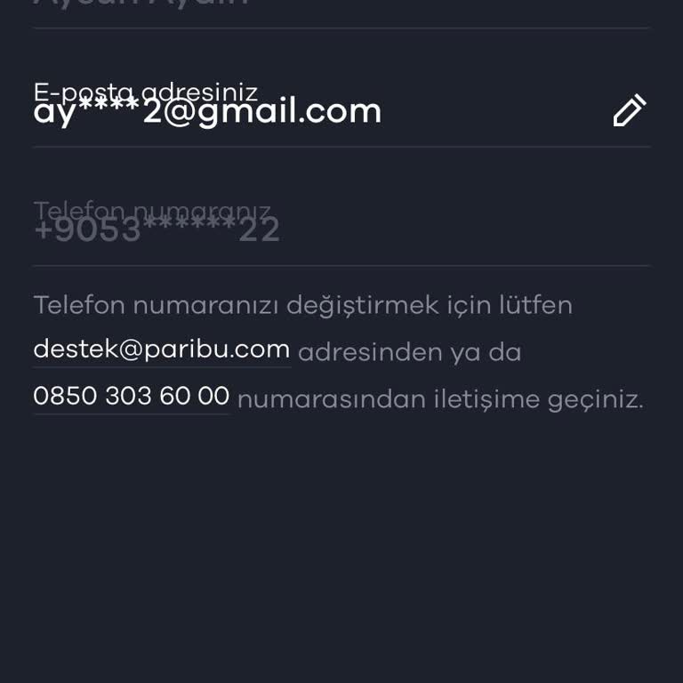 Paribu Kimlik Doğrulama Hatası Nedeniyle Hesap Doğrulama Yapılamıyor