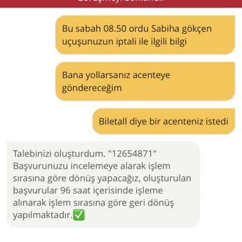 Uçuş İptali Sonrası Ücret İadesi Yapılmıyor