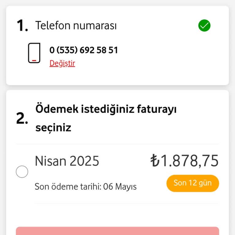 Vodafone Cayma Bedeliyle Mağdur Edildim