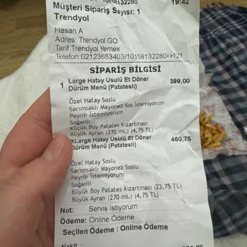 Et Siparişi Verdim Tavuk Geldi Aç Kaldım