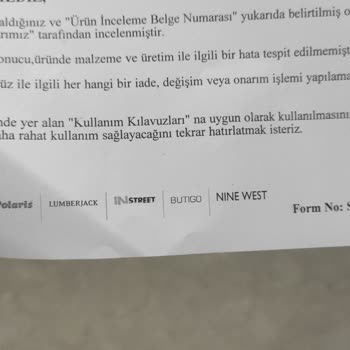Aldığım Nike Ayakkabının Kısa Sürede Açılması Ve Garanti Sürecindeki Mağduriyet