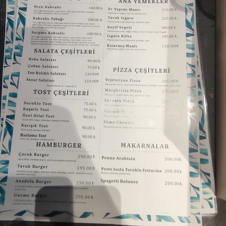 Darıca Belediyesi Hilal Cafe'de Karışık Pizza İçeriği Ve Hizmet Sorunu