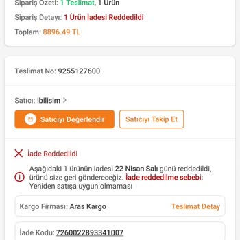 Kırık Televizyon İadesi Kabul Edilmiyor, Mağdur Ediliyorum