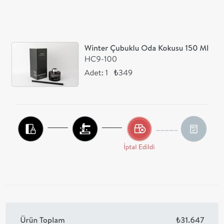 Vivense'den Hediye Oda Kokusu Teslim Edilmedi, Mağduriyet Yaşadım