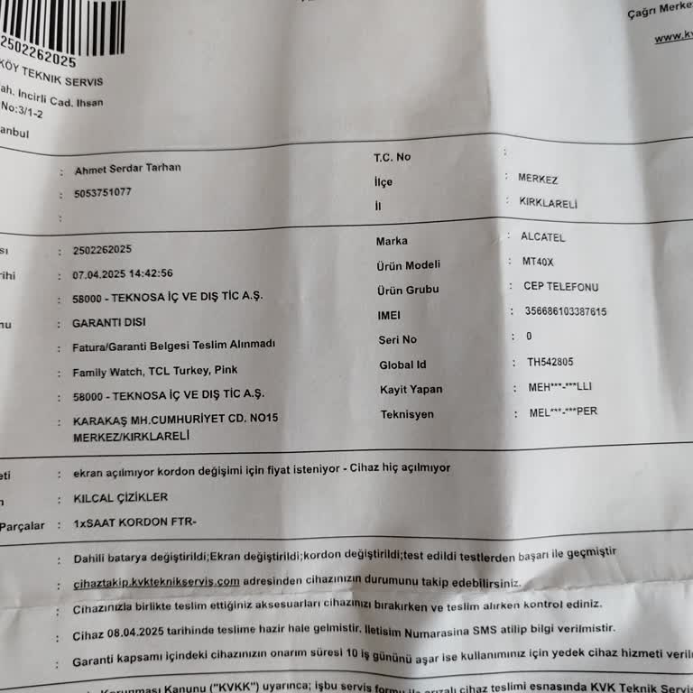 Arızalı Saat Nedeniyle Haksız Cayma Bedeli Kesintisi Ve Ücret İadesi Sorunu