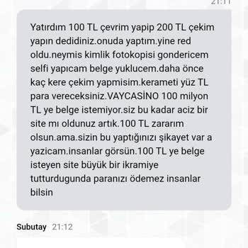 Kazancım Ödenmedi, Sürekli Yeni Şartlar Sunuluyor!