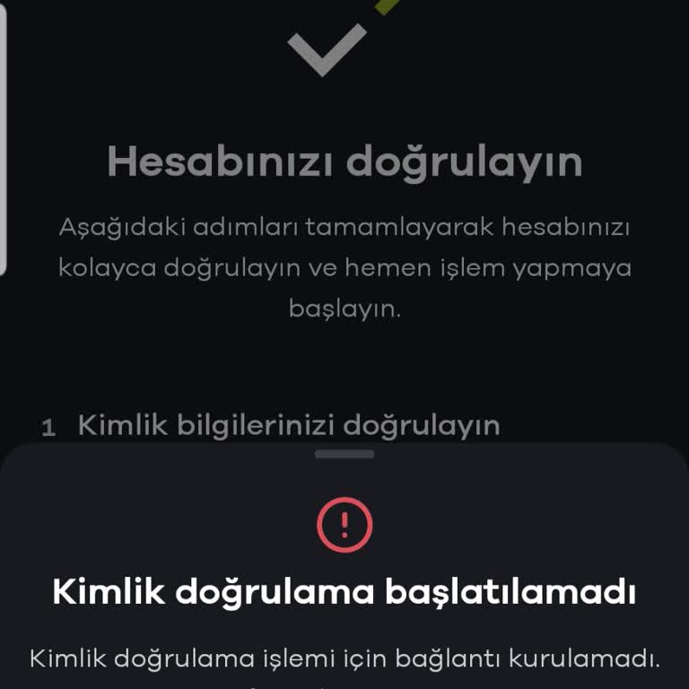 Kimlik Doğrulama Bağlantı Hatası Ve Destek Hattı Yoğunluğu