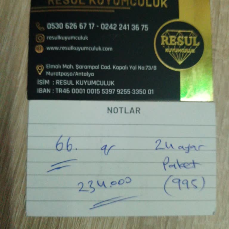 Altın Alımında Eksik Gramaj Ve Kamera Kayıtlarının Silinmesi