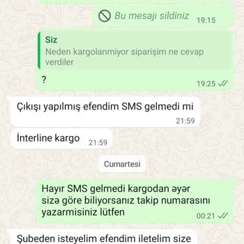 Siparişim Teslim Edilmedi, İade Talebim Karşılanmıyor