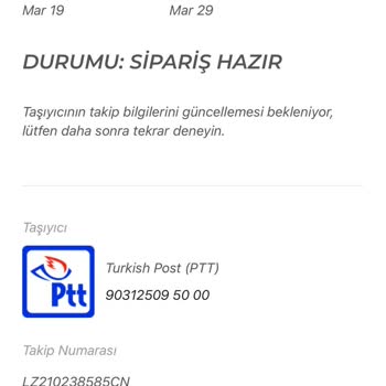 Hooperstr'dan Sipariş Verdim, 35 Gündür Ürünüm Teslim Edilmedi Ve İletişim Kurulamıyor