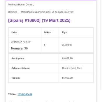 Hooperstr'dan Sipariş Verdim, 35 Gündür Ürünüm Teslim Edilmedi Ve İletişim Kurulamıyor