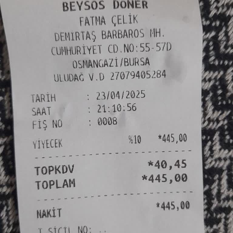 Soğuk Ve Eksik Siparişe İlgisiz Yaklaşım