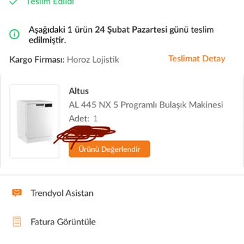 2 Ayda Arızalanan Bulaşık Makinesi Ve Garanti Sorunu