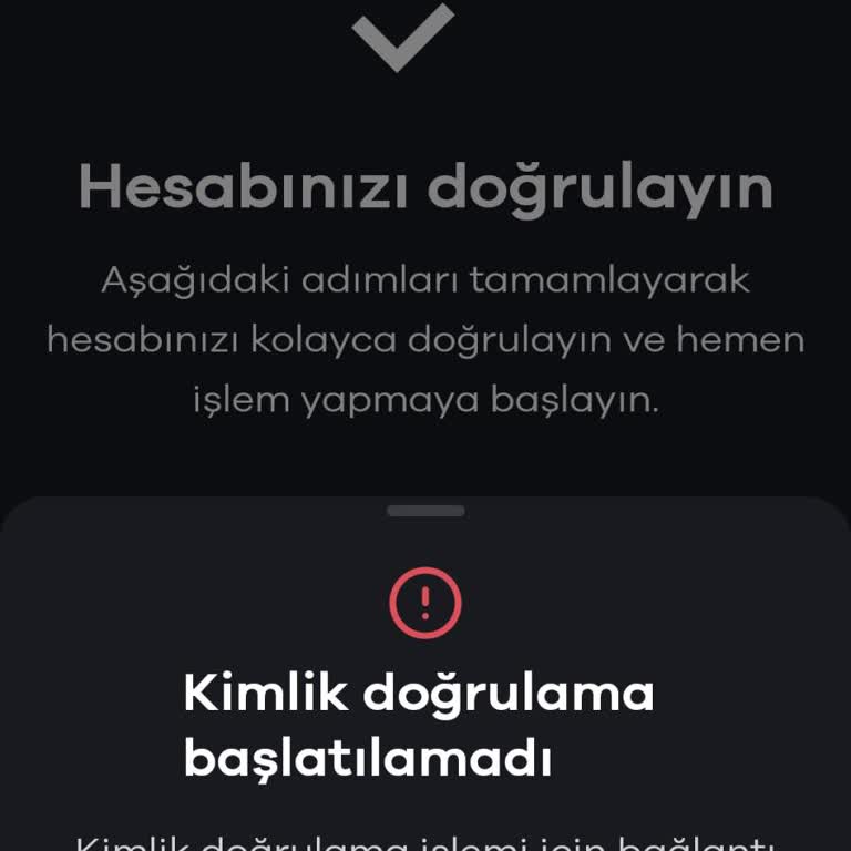 Kimlik Doğrulama Sorunu Nedeniyle Hesap Kısıtlaması Endişesi