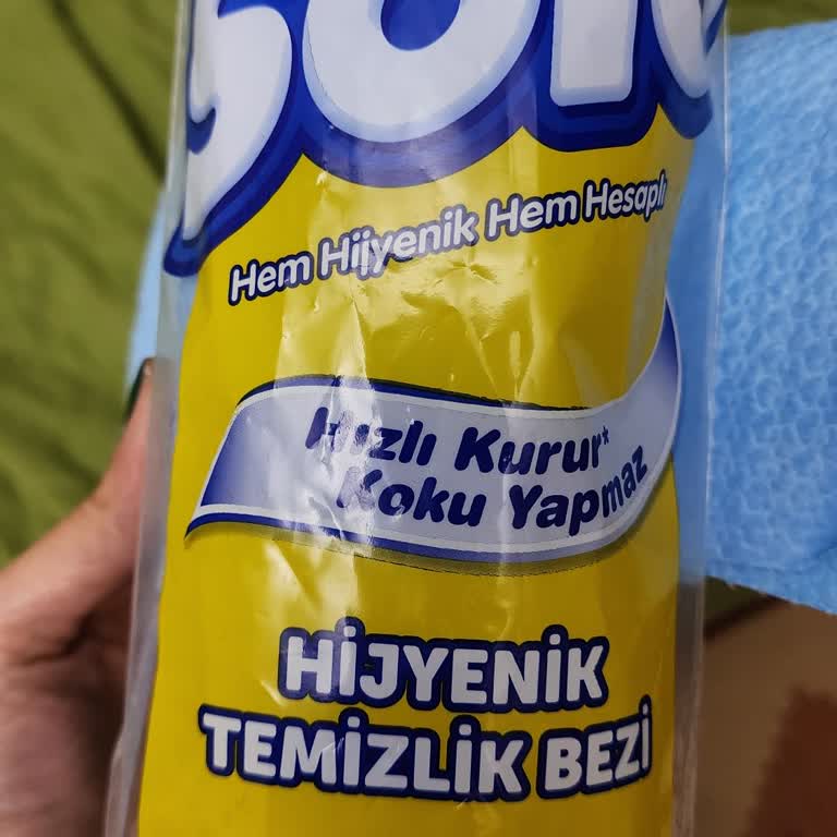 Solo Temizlik Bezi Klozet Gibi Koku Yayıyor, Mutfakta Kullanılamaz
