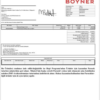 2 Ayda Açılan Ayakkabı İçin Garanti Reddi