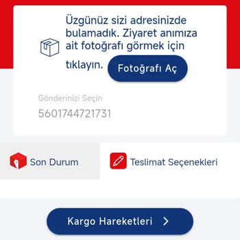 Kargom Teslim Edilmedi Evde Olmama Rağmen Yanlış Bilgilendirme Yapıldı