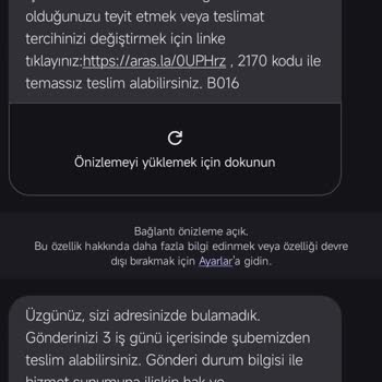 Kargom Teslim Edilmedi Evde Olmama Rağmen Yanlış Bilgilendirme Yapıldı