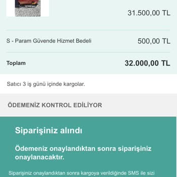 Param Güvende Sistemiyle Yaşadığım Olumsuz Alışveriş Deneyimi