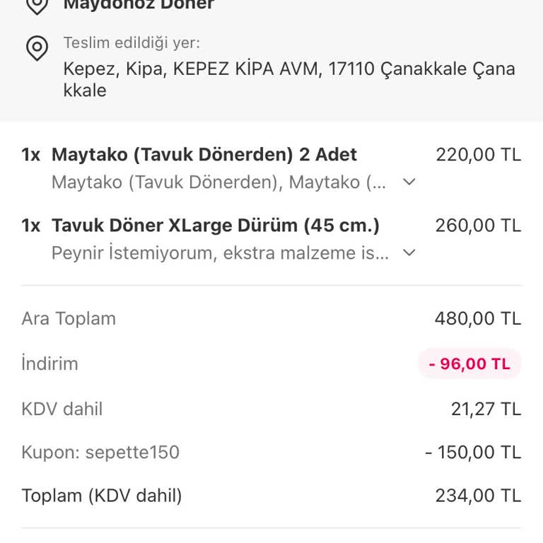 Sipariş Teslim Edilmedi, Mağduriyet Ve İade Talebi