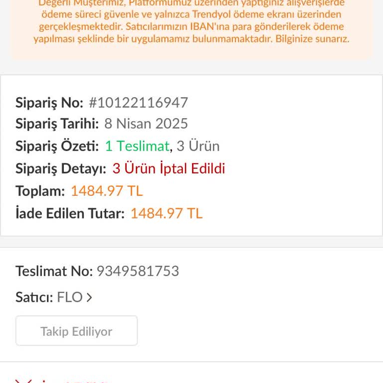 FLO Ayakkabı Siparişim 15 Gün Kargoya Verilmedi!