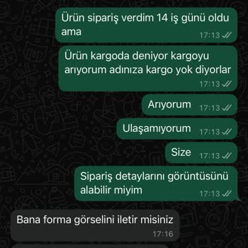 Sipariş Sürecinde Yaşanan Sorunlar Ve İlgisizlik