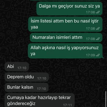 Sipariş Sürecinde Yaşanan Sorunlar Ve İlgisizlik