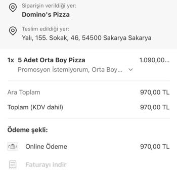 Hesabım Üzerinden Bilgim Dışında Sipariş Verildi