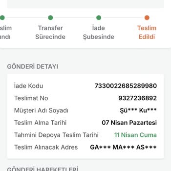 Yanlış İade Kodu Nedeniyle Mağduriyet Ve İade Sürecinde Yaşanan Sorunlar
