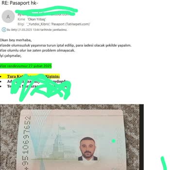 Vize Sorunu Sonrası Tur Ücretinin İade Edilmemesiyle Yaşadığımız Mağduriyet