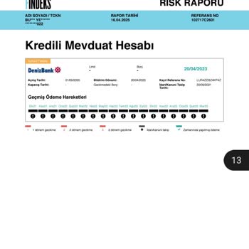 Borç Kapanmasına Rağmen Findeks Raporunda Hala Haciz Borcu Görünüyor