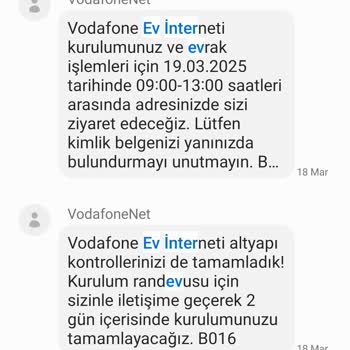 Vodafone Net Şikayeti