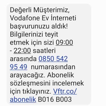 Vodafone Net Şikayeti