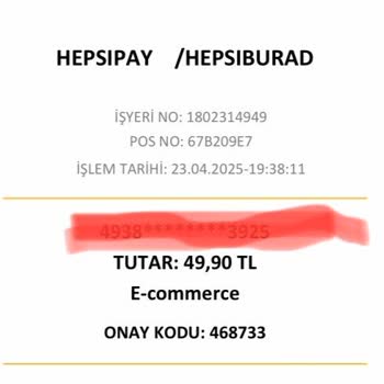 Hepsipay Kartımdan İzinsiz Para Çekildi Ve Kredi Kartı Bilgilerim İzinsiz Kullanıldı