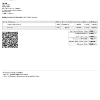 Servis, 100 TL'lik Vanayı 2000 TL'ye Taktı, Fiyatlar Aşırı Yüksek