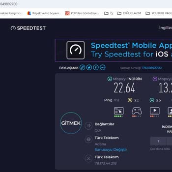 Gece Saatlerinde Yaşanan Hız Düşüşü Nedeniyle Abonelikten Memnuniyetsizlik
