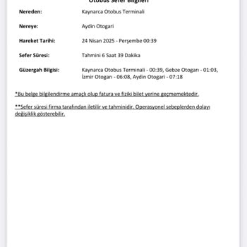 Bilet Saatim Ve Koltuk Numaralarım Sürekli Değiştirildi, Mağdur Edildim