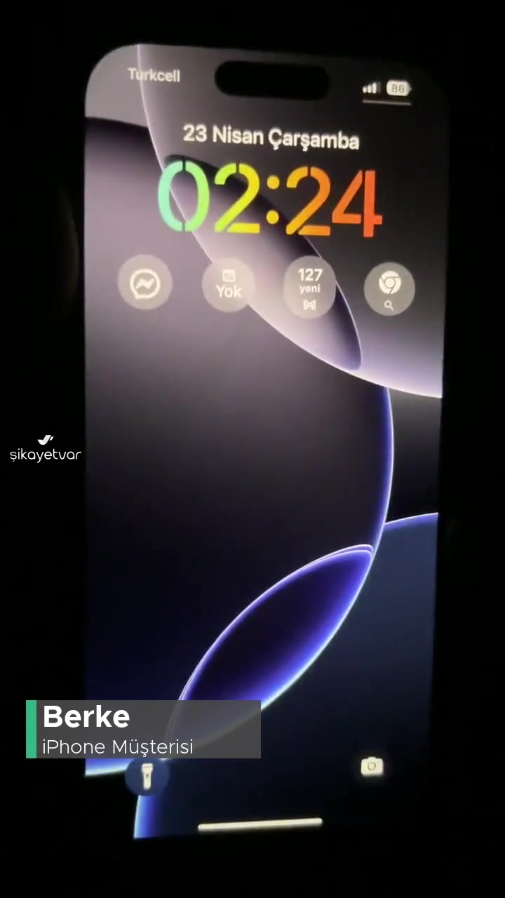 iPhone Ekran Parlaklığı Yarıdan Az İken Aç Kapa Yapınca Işık Titremesi videonun kapak resmi