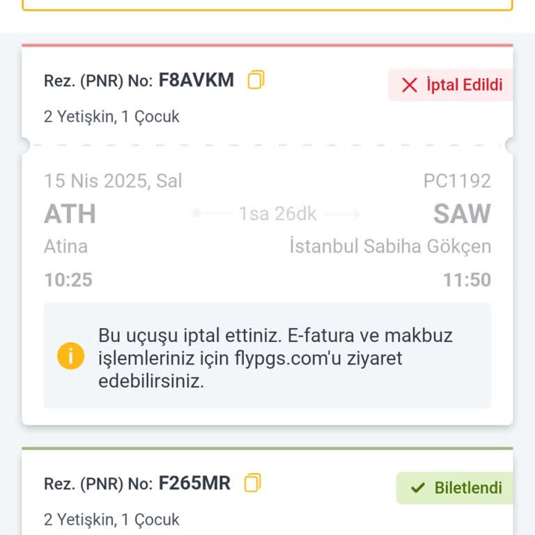 Pegasus İade Paramı 10 Gündür Ödemedi