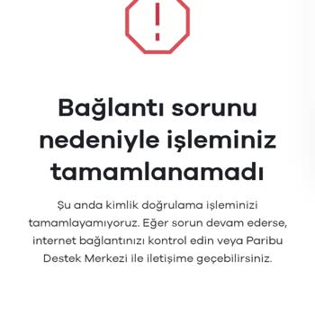 Kimlik Doğrulama Hatası Ve Destek Sırasında Takılma