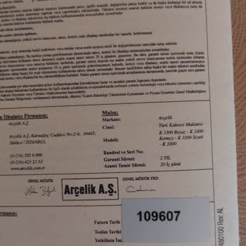 Kusurlu Kahve Makinesi İçin Değişim Talebim Reddedildi