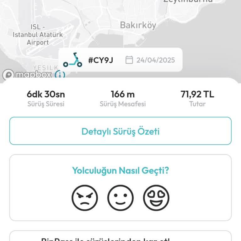 BinBin Scooter Arızası Ve Haksız Ücret Kesintisi