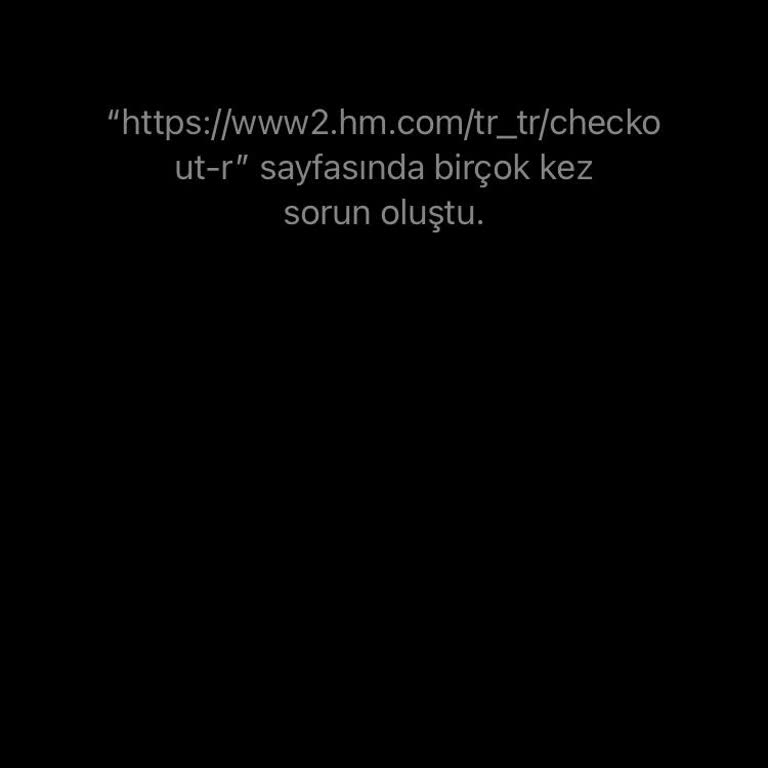 H&M Uygulamasının Kapatılması Ve Web Sitesi Sorunları Müşteri Deneyimini Olumsuz Etkiliyor!