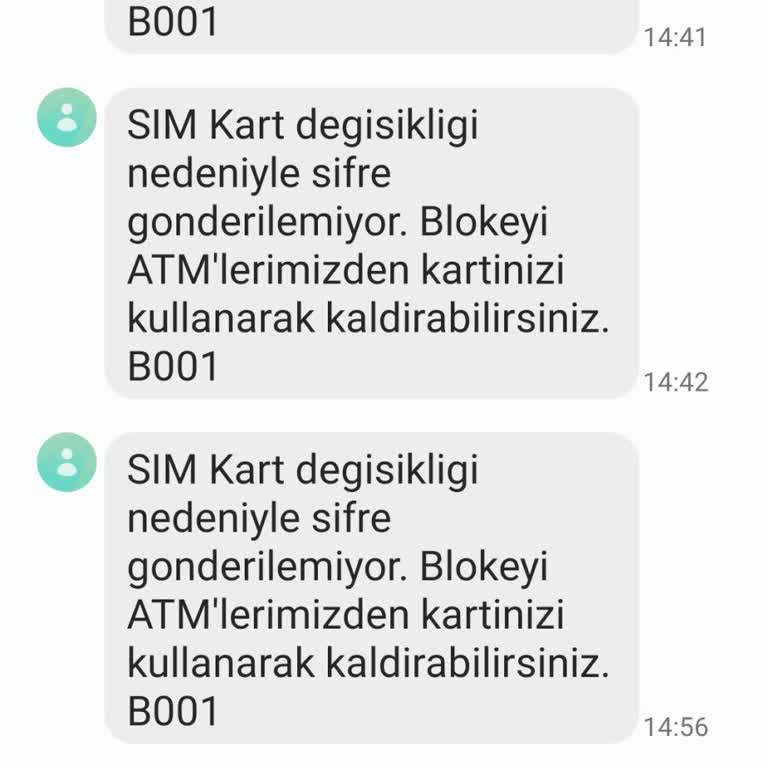 Sim Blokesi Kaldırılamıyor, Onay Kodu Sorunu Yaşıyorum
