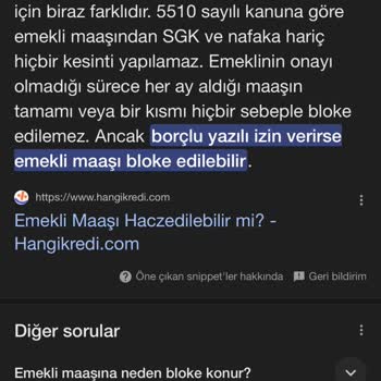 Emekli Maaşıma Haksız Bloke Ve Çözüm Eksikliği
