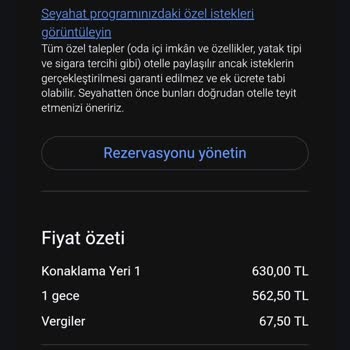 Hijyenik Olmayan Oda, Yanıltıcı Bilgi Ve Ücret İadesi Sorunu