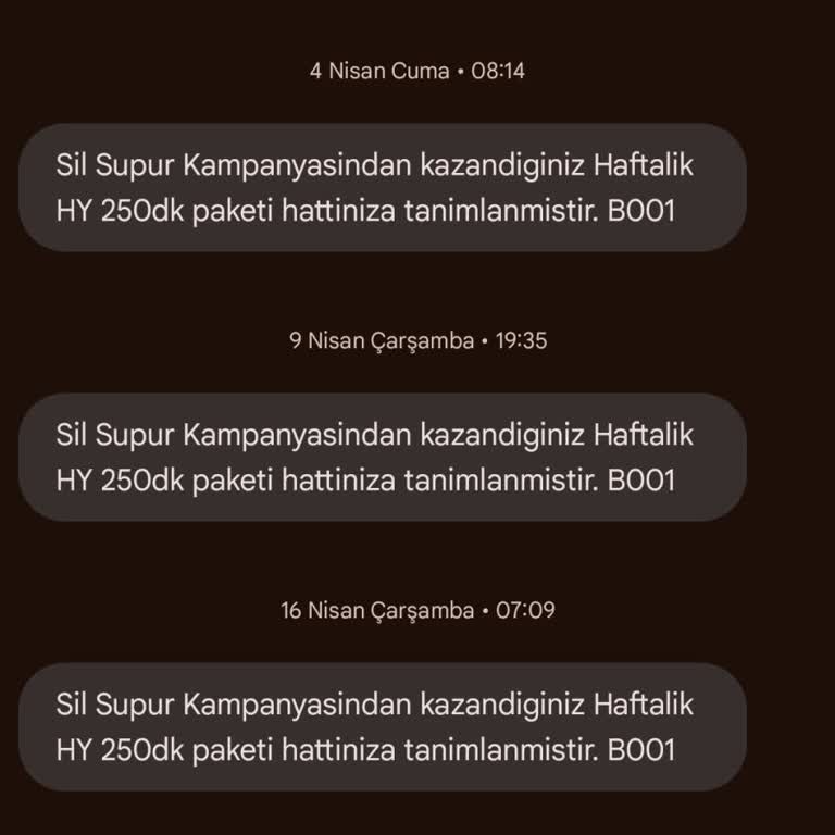 Hediye İnternet Yerine Dakika Verilmesi Memnuniyetsizlik Yaratıyor