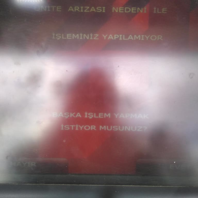 ATM Arızası Sonrası Yatırdığım Para Hesabıma Geçmedi
